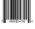 Barcode Image for UPC code 715688047994