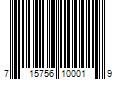 Barcode Image for UPC code 715756100019