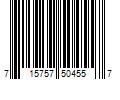 Barcode Image for UPC code 715757504557