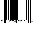 Barcode Image for UPC code 715786070160