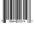 Barcode Image for UPC code 715844003147