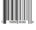 Barcode Image for UPC code 715959363686