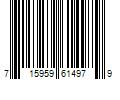 Barcode Image for UPC code 715959614979