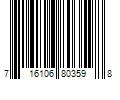 Barcode Image for UPC code 716106803598