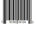 Barcode Image for UPC code 716160041042