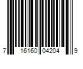 Barcode Image for UPC code 716160042049