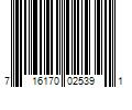 Barcode Image for UPC code 716170025391