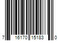 Barcode Image for UPC code 716170151830