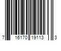 Barcode Image for UPC code 716170191133