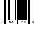 Barcode Image for UPC code 716170192598