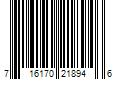 Barcode Image for UPC code 716170218946