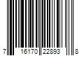 Barcode Image for UPC code 716170228938