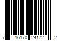 Barcode Image for UPC code 716170241722