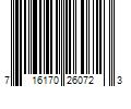 Barcode Image for UPC code 716170260723