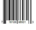 Barcode Image for UPC code 716189869313