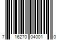 Barcode Image for UPC code 716270040010