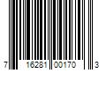 Barcode Image for UPC code 716281001703