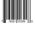 Barcode Image for UPC code 716281003998