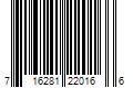 Barcode Image for UPC code 716281220166