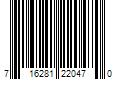 Barcode Image for UPC code 716281220470