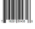 Barcode Image for UPC code 716281504358