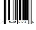 Barcode Image for UPC code 716281505546