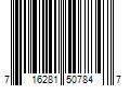 Barcode Image for UPC code 716281507847