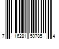 Barcode Image for UPC code 716281507854