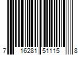 Barcode Image for UPC code 716281511158