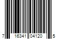 Barcode Image for UPC code 716341041205