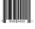 Barcode Image for UPC code 716393440001