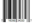 Barcode Image for UPC code 716398343307