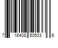 Barcode Image for UPC code 716408505336