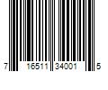 Barcode Image for UPC code 716511340015