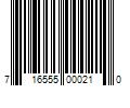 Barcode Image for UPC code 716555000210