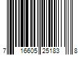 Barcode Image for UPC code 716605251838