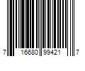 Barcode Image for UPC code 716680994217