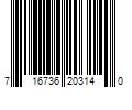 Barcode Image for UPC code 716736203140