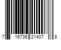 Barcode Image for UPC code 716736214078