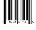 Barcode Image for UPC code 716841637045