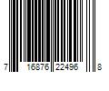 Barcode Image for UPC code 716876224968