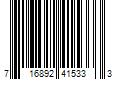 Barcode Image for UPC code 716892415333