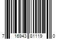 Barcode Image for UPC code 716943811190