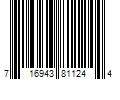 Barcode Image for UPC code 716943811244