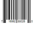 Barcode Image for UPC code 716992880260