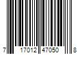 Barcode Image for UPC code 717012470508