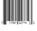 Barcode Image for UPC code 717051227743