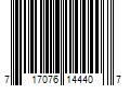 Barcode Image for UPC code 717076144407