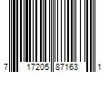 Barcode Image for UPC code 717205871631