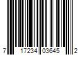 Barcode Image for UPC code 717234036452